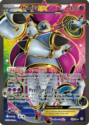Hoopa EX (89 Full Art) (89 Full Art) 089/98 - Holofoil XY Ancient Origins - Ultra Rare