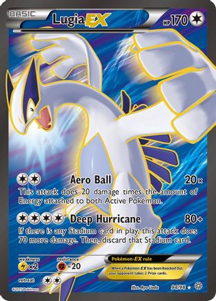 Lugia EX (94 Full Art) (94 Full Art) 094 - Holofoil XY Ancient Origins - Ultra Rare