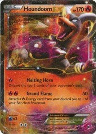 Houndoom EX 021/162 - Holofoil XY BREAKthrough - Ultra Rare