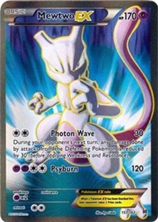 Mewtwo EX (157 Full Art) (157 Full Art) 157/162 - Holofoil XY BREAKthrough - Ultra Rare