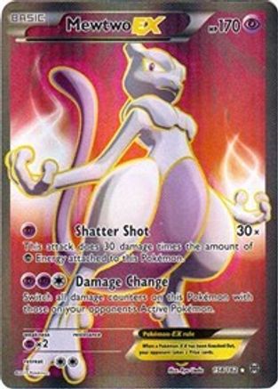 Mewtwo EX (158 Full Art) (158 Full Art) 158/162 - Holofoil XY BREAKthrough - Ultra Rare