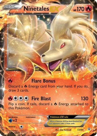 Ninetales EX 013/83 - Holofoil Generations - Ultra Rare