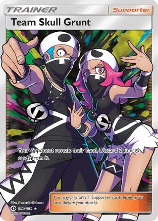 Team Skull Grunt (Full Art) 149/149 - Holofoil SM Base Set - Ultra Rare
