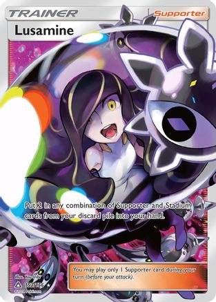 Lusamine (Full Art) 153 - Holofoil SM Ultra Prism - Ultra Rare