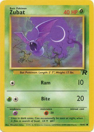 Zubat 070 - Unlimited Team Rocket - Common