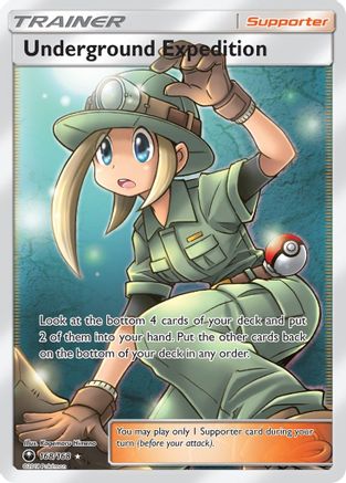 Underground Expedition (Full Art) 168 - Holofoil SM Celestial Storm - Ultra Rare