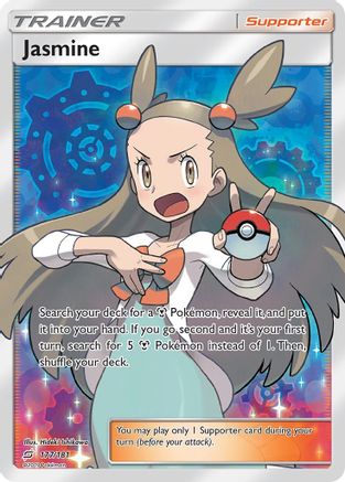 Jasmine (Full Art) 177 - Holofoil SM Team Up - Ultra Rare