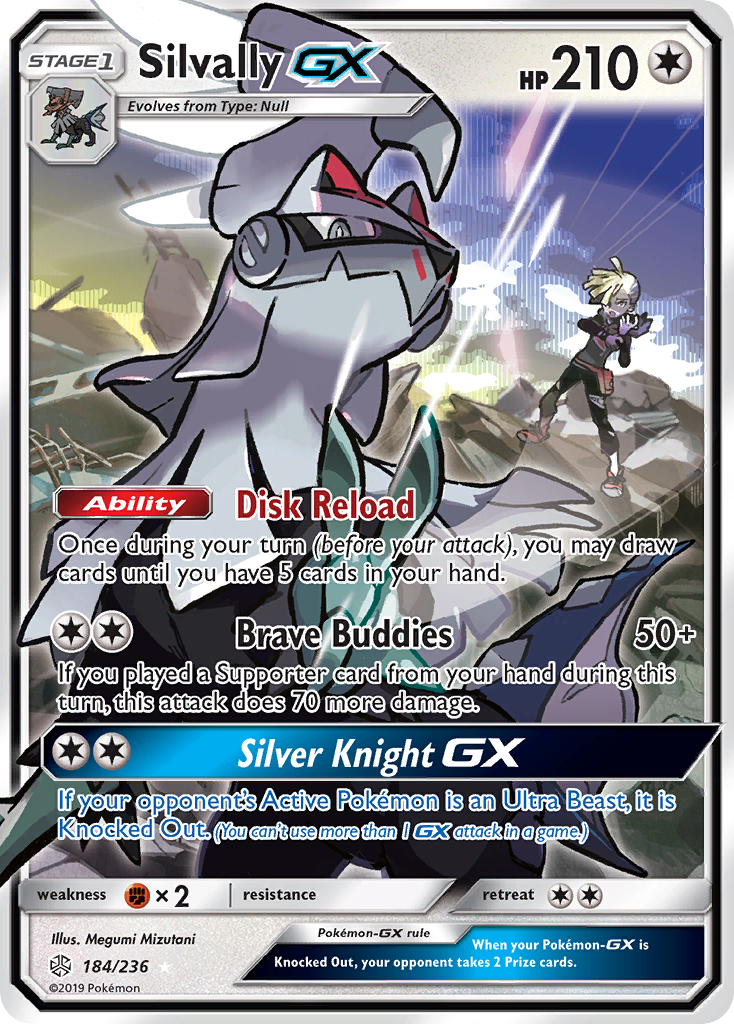 Silvally GX 184/236 - Holofoil SM Cosmic Eclipse - Ultra Rare