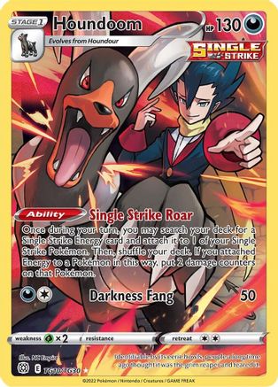 Houndoom TG10/TG30 - Holofoil SWSH09 Brilliant Stars Trainer Gallery - Ultra Rare