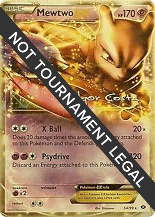 Mewtwo EX - 2012 (Igor Costa) 054 World Championship Decks - Ultra Rare