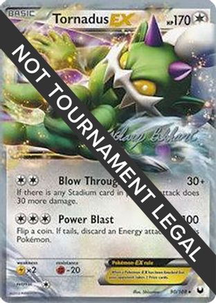 Tornadus EX - 2012 (Zachary Bokhari) 090 World Championship Decks - Ultra Rare