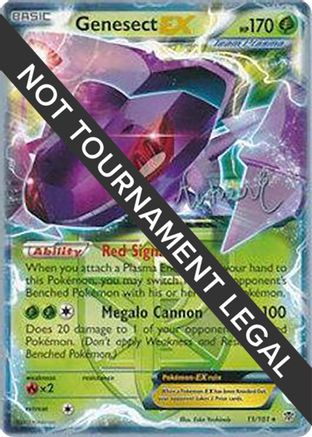 Genesect EX - 2014 (Andrew Estrada) 011 World Championship Decks - Ultra Rare