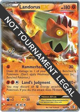 Landorus EX - 2015 (Rowan Stavenow) 089 World Championship Decks - Ultra Rare
