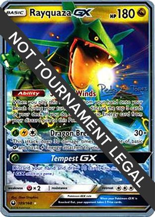 Rayquaza GX - 2018 (Pedro Eugenio Torres) 109 World Championship Decks - Ultra Rare