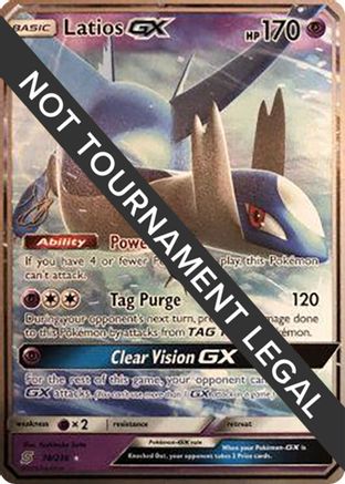 Latios GX - 2019 (Henry Brand) 078 World Championship Decks - Ultra Rare