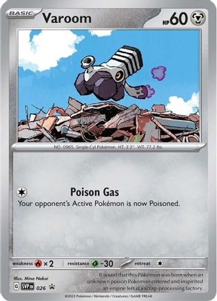 Varoom 026 SV Scarlet & Violet Promo Cards - Promo