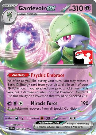 Gardevoir ex 086/198 - Holofoil Prize Pack Series Cards - Ultra Rare