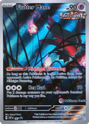 Flutter Mane (Pokemon Center) 097 - Holofoil SV Scarlet & Violet Promo Cards - Promo