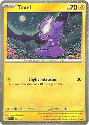 Toxel 119 - Holofoil SV Scarlet & Violet Promo Cards - Promo