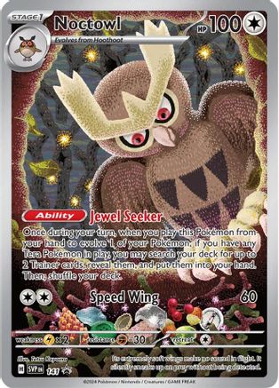 Noctowl 141 - Holofoil SV Scarlet & Violet Promo Cards - Promo