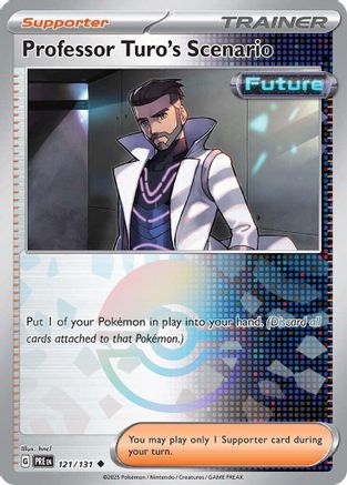 Professor Turo's Scenario (Poke Ball Pattern) 121/131 - Holofoil SV Prismatic Evolutions - Uncommon