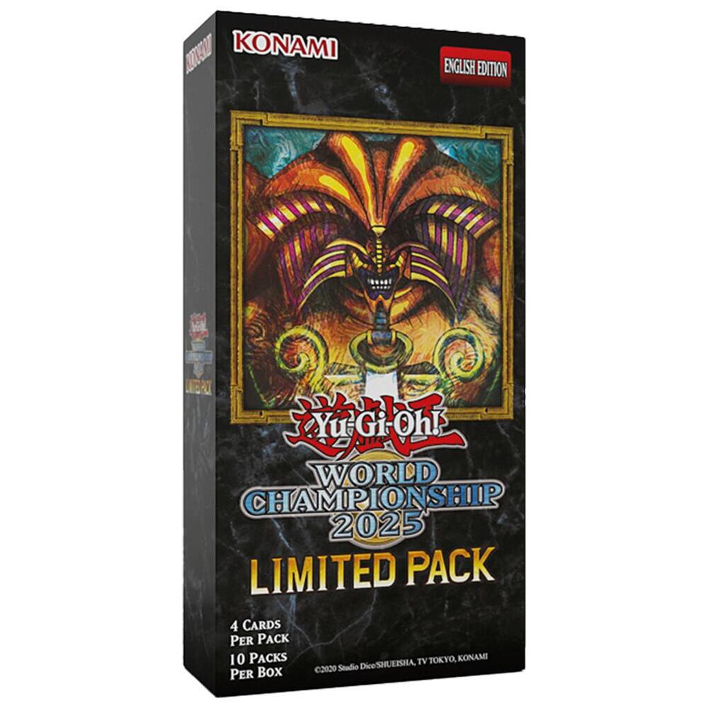 Yu-Gi-Oh! World Championship 2025 Limited Pack English edition card box