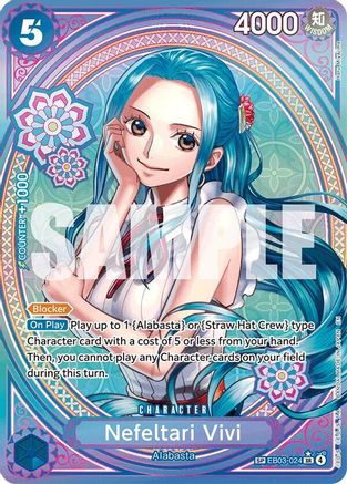 Nefeltari Vivi - 024 (SP) (EB03-024) - Extra Booster: One Piece Heroines Edition Foil