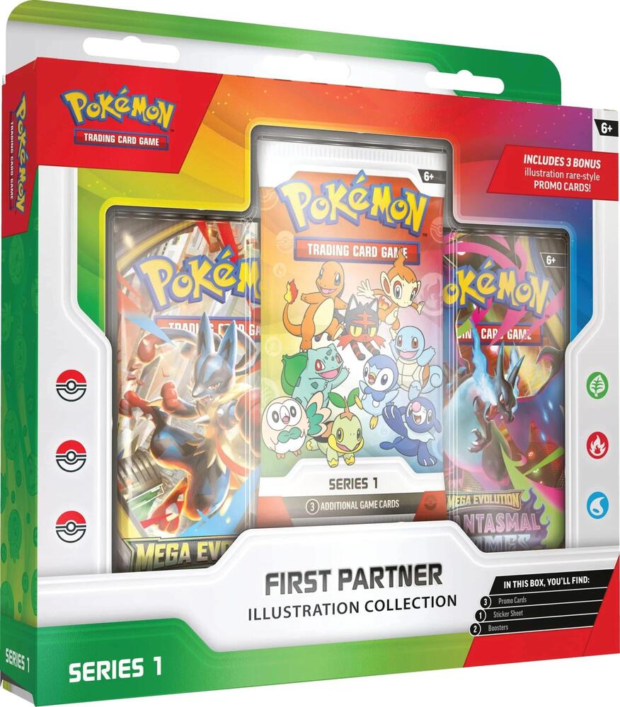 First Partner Illustration Collection (Series 1) – Battle Round
