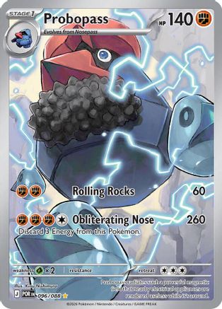 Probopass 096/088 - Holofoil ME03 Perfect Order - Shiny Rare