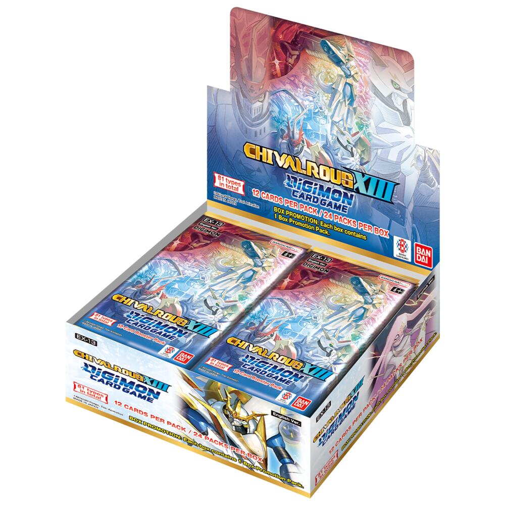 Digimon Card Game EX13 Booster Box Chivalrous XIII