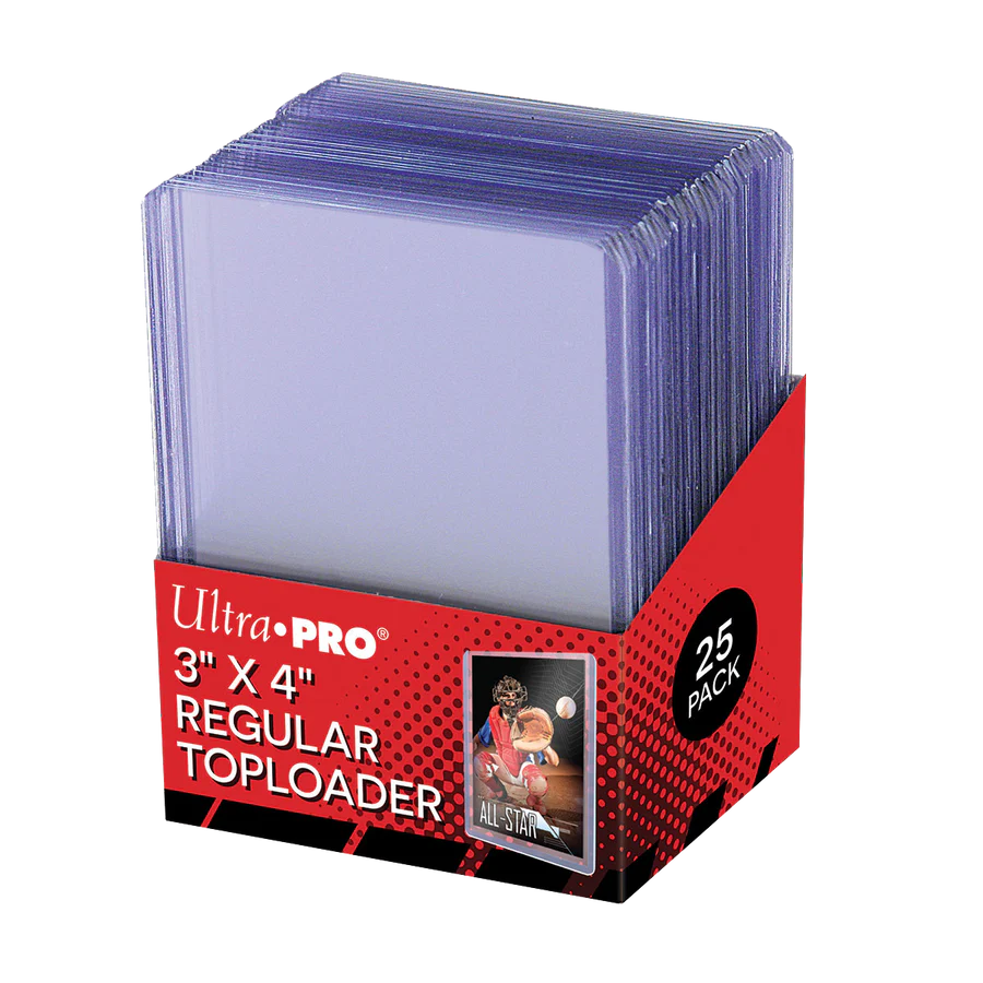Ultra Pro - 3" x 4" Clear Regular TOPLOADER® Sleeves (25ct)