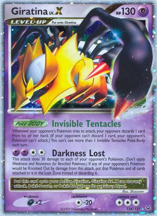 Giratina LV.X 124 - Holofoil Platinum - Ultra Rare