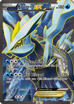 Kyurem EX (96 Full Art) (96 Full Art) 096 - Holofoil Next Destinies - Ultra Rare