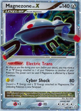 Magnezone LV.X 142 - Holofoil Legends Awakened - Ultra Rare