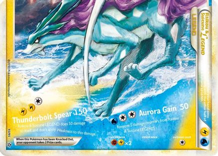 Raikou & Suicune Legend (Bottom) 093 - Holofoil Unleashed - Ultra Rare