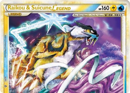 Raikou & Suicune Legend (Top) 092 - Holofoil Unleashed - Ultra Rare