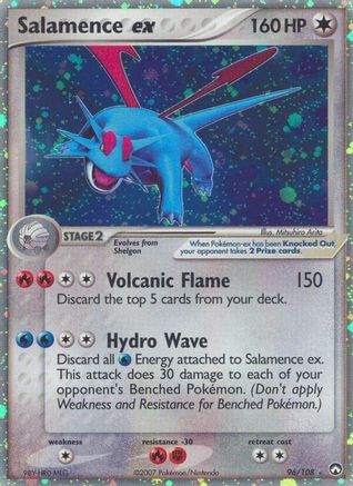 Salamence ex 096 - Holofoil Power Keepers - Ultra Rare