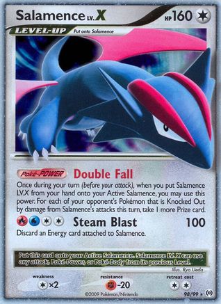 Salamence Lv.X 098/99 - Holofoil Arceus - Ultra Rare