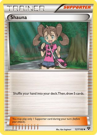 Shauna 127 - Reverse Holofoil XY Base Set - Uncommon