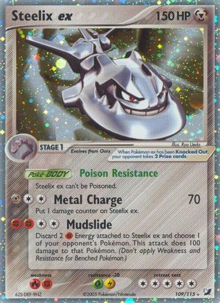 Steelix ex 109 - Holofoil Unseen Forces - Ultra Rare