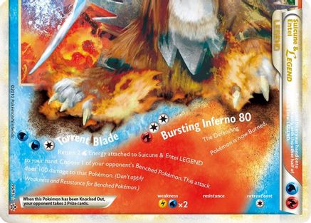 Suicune & Entei Legend (Bottom) 095 - Holofoil Unleashed - Ultra Rare