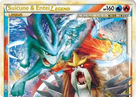 Suicune & Entei Legend (Top) 094 - Holofoil Unleashed - Ultra Rare