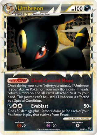 Umbreon (Prime) 086/90 - Holofoil Undaunted - Ultra Rare