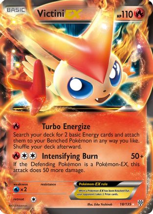 Victini EX 018 - Holofoil Plasma Storm - Ultra Rare