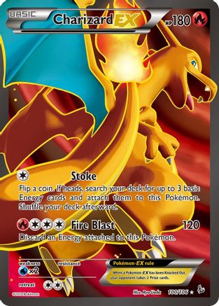 Charizard EX (100 Full Art) (100 Full Art) 100/106 - Holofoil XY Flashfire - Ultra Rare