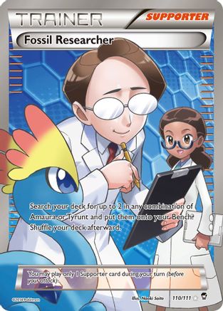 Fossil Researcher (110 Full Art) (110 Full Art) 110/111 - Holofoil XY Furious Fists - Ultra Rare