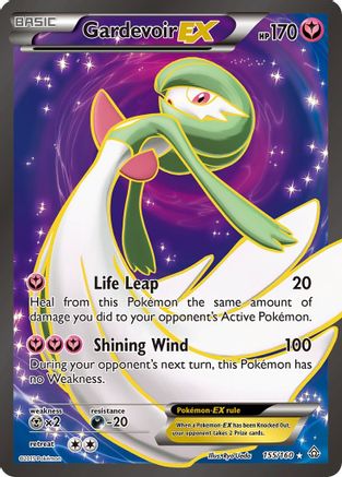 Gardevoir EX (155 Full Art) (155 Full Art) 155/160 - Holofoil XY Primal Clash - Ultra Rare