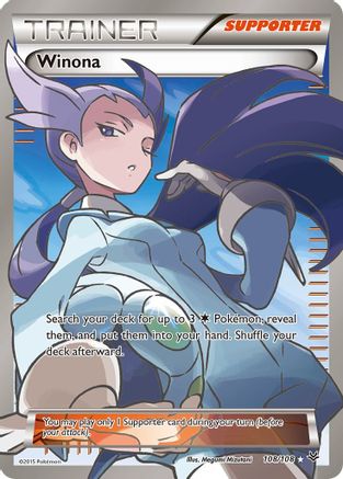 Winona (108 Full Art) (108 Full Art) 108/108 - Holofoil XY Roaring Skies - Ultra Rare