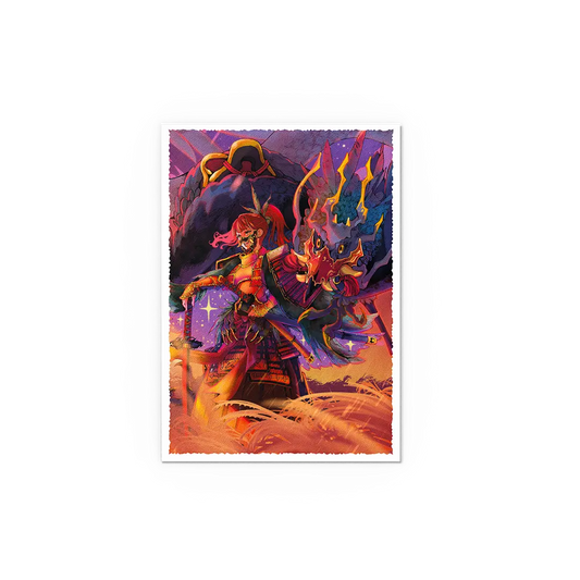 Dragon Shield Japanese - The Fallen - Matte Art Sleeves