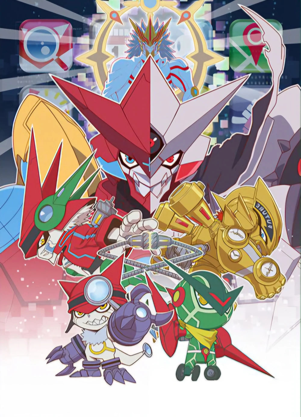 DIGIMON CARD GAME OFFICIAL CARD SLEEVES 01 | Appmon
